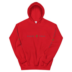 The boldest Dudes Yoga branded hoodie